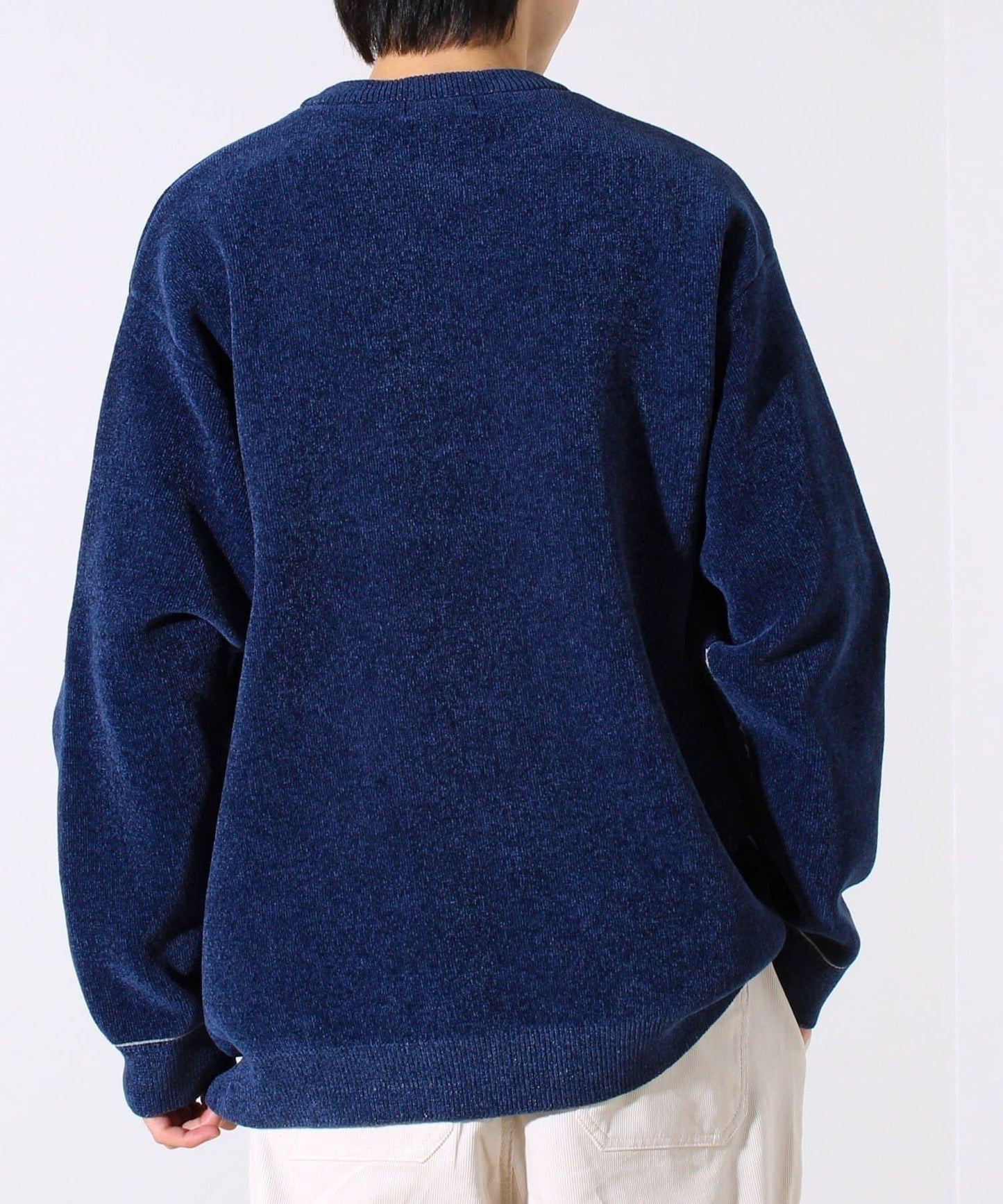 【去年熱門單品再次登場！不刺激皮膚的針織衫】莫爾雙面針織衫