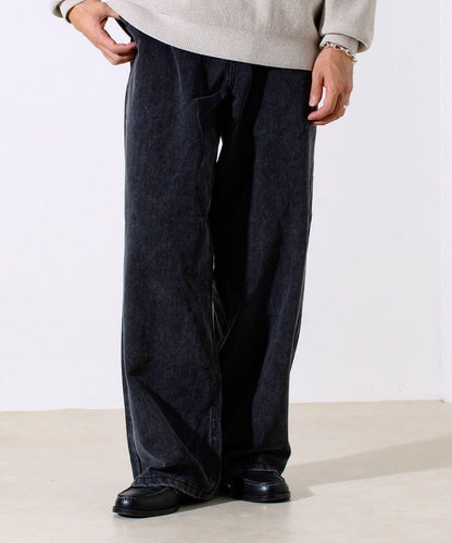 【寬鬆愛好者必看】鴨絨地寬鬆剪裁褲