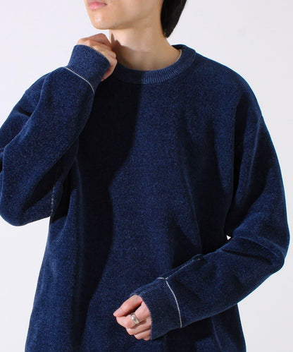 【去年熱門單品再次登場！不刺激皮膚的針織衫】莫爾雙面針織衫