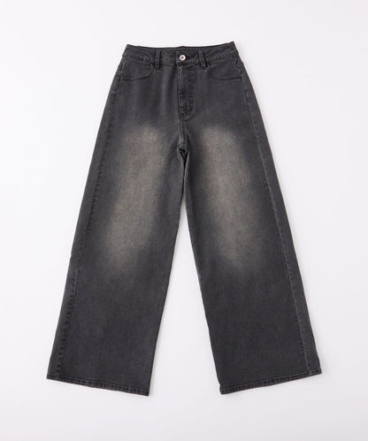 《S・M尺碼展開》寬鬆牛仔褲