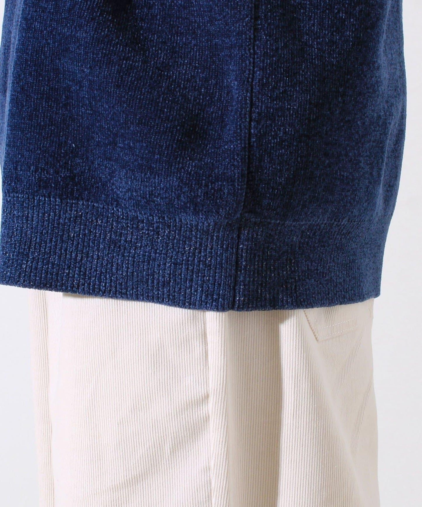 【去年熱門單品再次登場！不刺激皮膚的針織衫】莫爾雙面針織衫