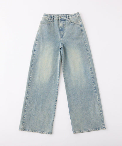 《S・M尺碼展開》寬鬆牛仔褲