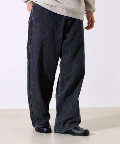 【寬鬆愛好者必看】鴨絨地寬鬆剪裁褲