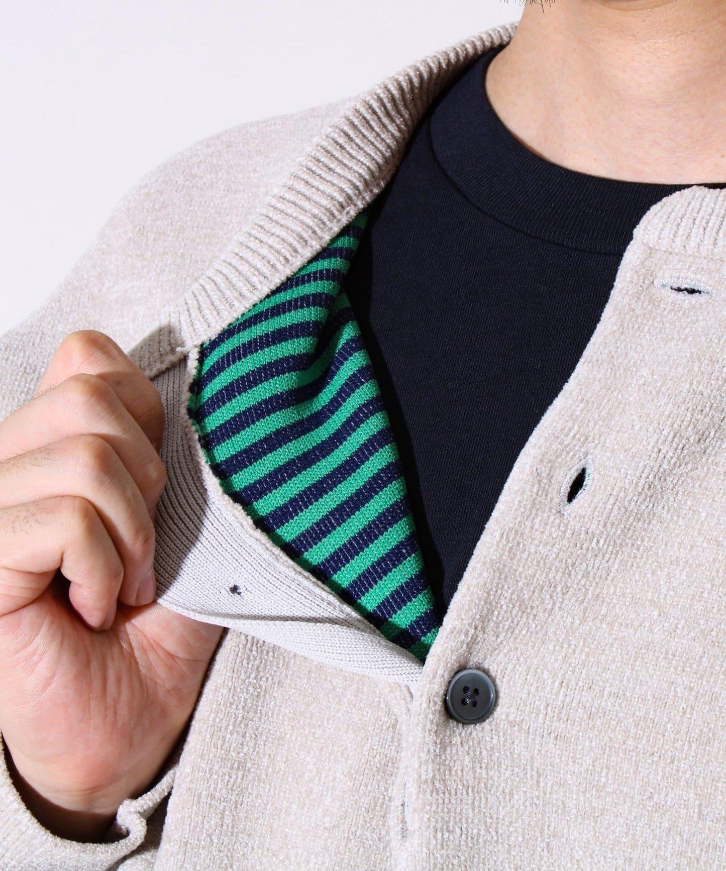 【去年熱門單品再次登場！不刺激皮膚的針織衫】條紋毛衣