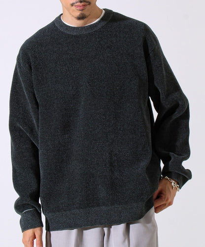 【去年熱門單品再次登場！不刺激皮膚的針織衫】莫爾雙面針織衫