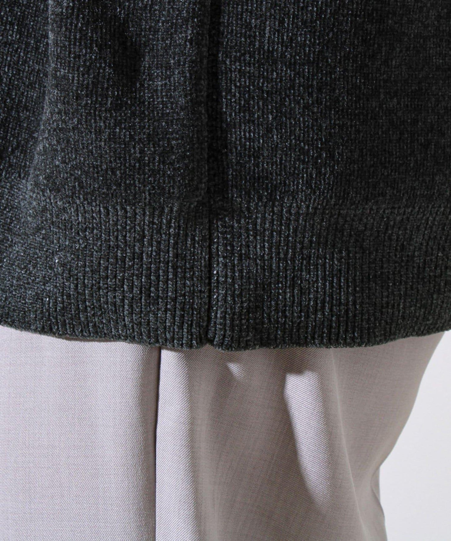 【去年熱門單品再次登場！不刺激皮膚的針織衫】莫爾雙面針織衫