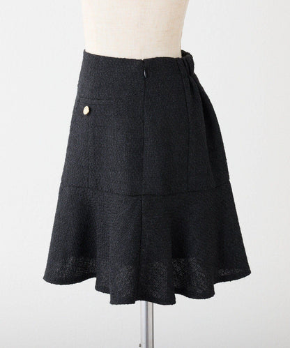 低腰喇叭迷你裙