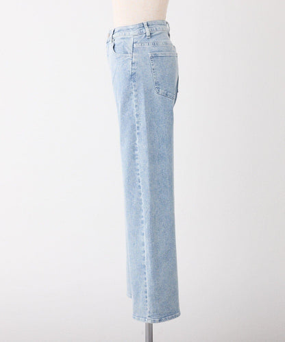 《S・M尺碼展開》寬鬆牛仔褲