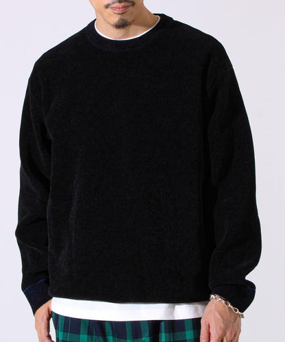 【去年熱門單品再次登場！不刺激皮膚的針織衫】莫爾雙面針織衫