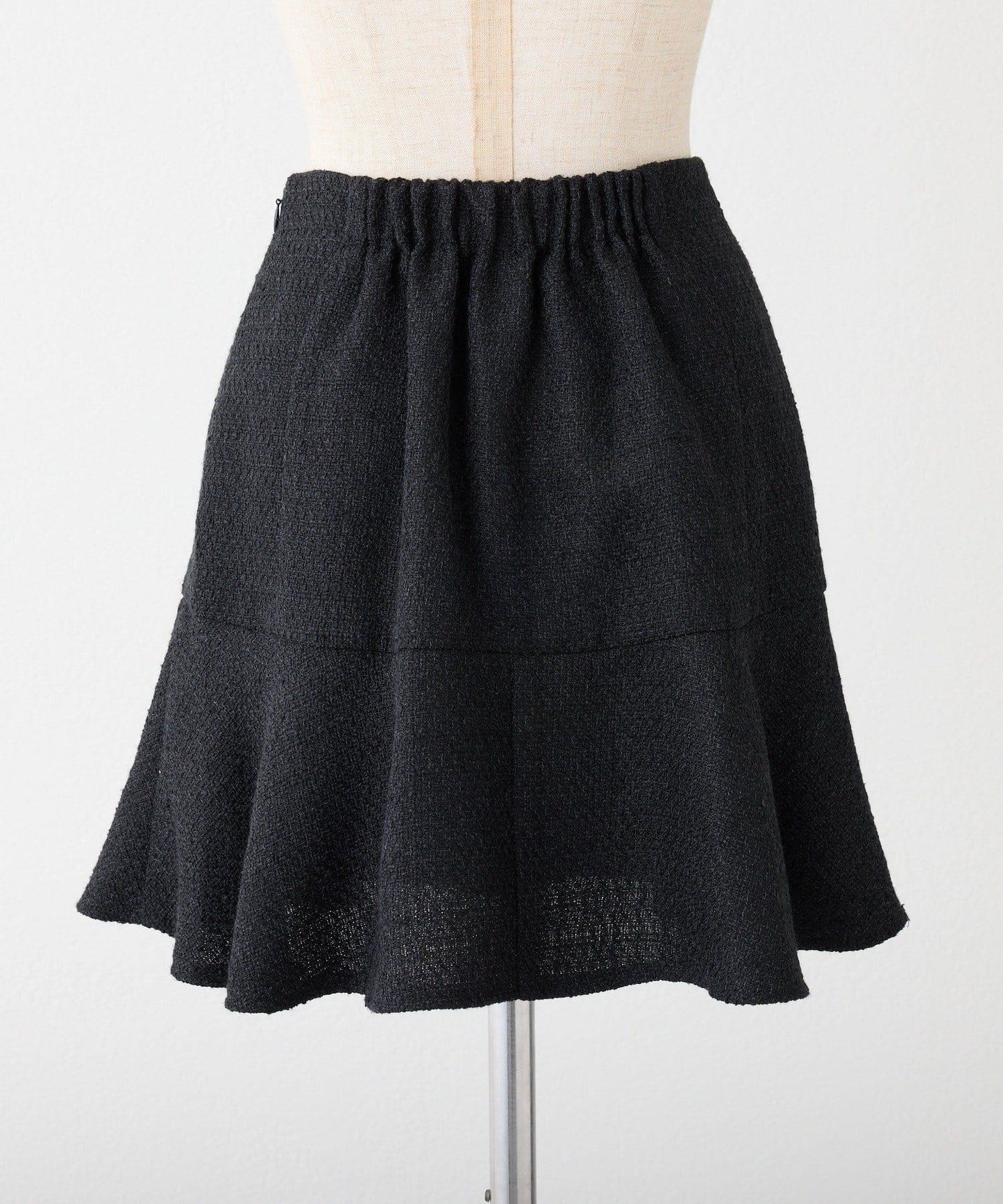 低腰喇叭迷你裙