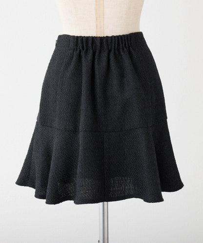 低腰喇叭迷你裙