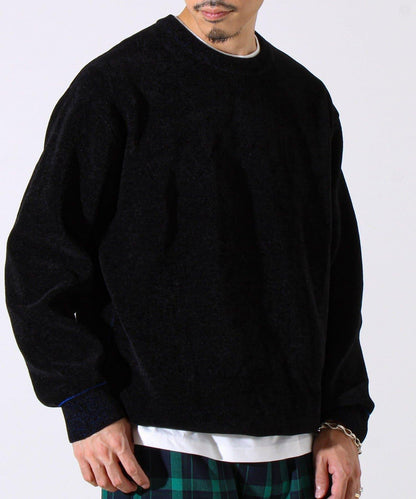 【去年熱門單品再次登場！不刺激皮膚的針織衫】莫爾雙面針織衫