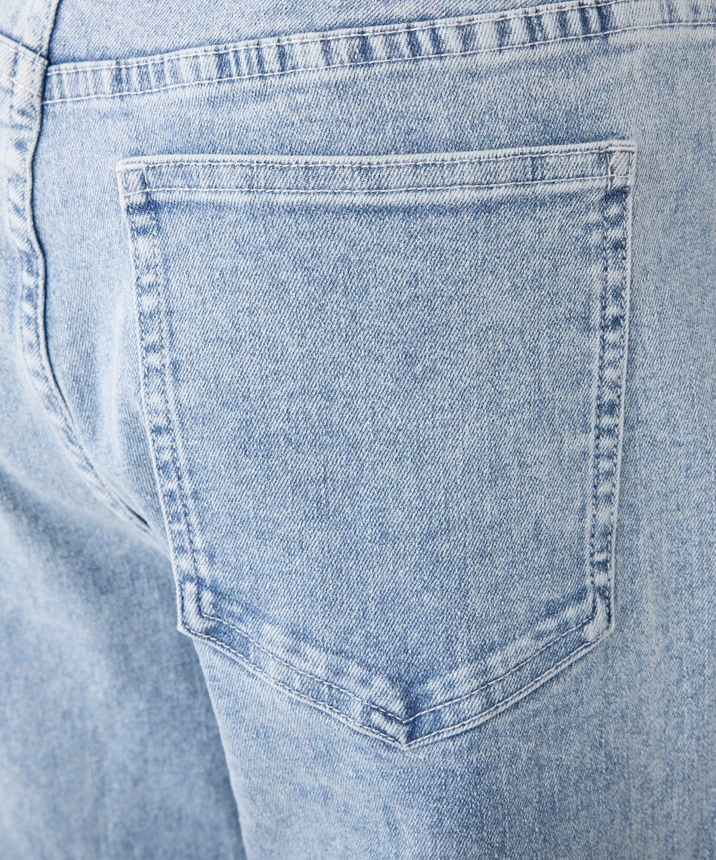 《S・M尺碼展開》寬鬆牛仔褲