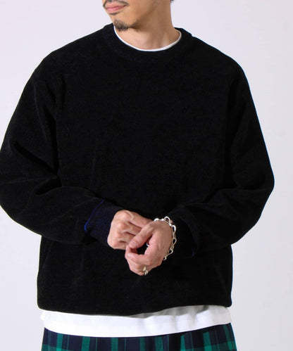 【去年熱門單品再次登場！不刺激皮膚的針織衫】莫爾雙面針織衫