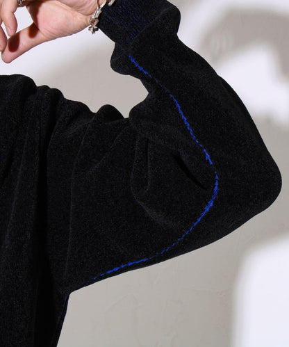 【去年熱門單品再次登場！不刺激皮膚的針織衫】莫爾雙面針織衫