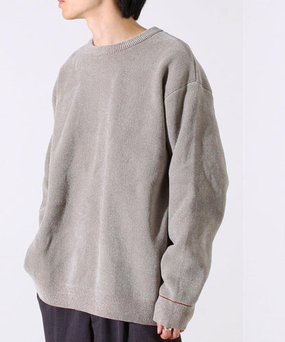 【去年熱門單品再次登場！不刺激皮膚的針織衫】莫爾雙面針織衫