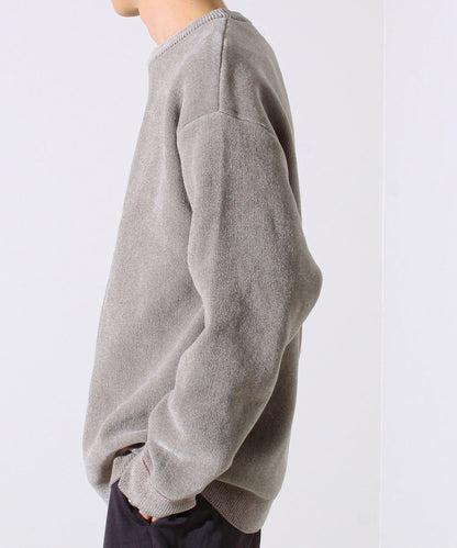 【去年熱門單品再次登場！不刺激皮膚的針織衫】莫爾雙面針織衫