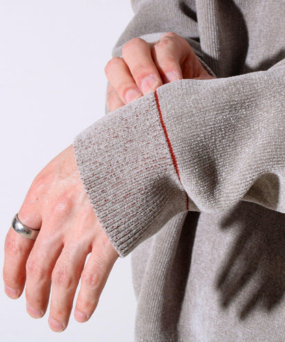 【去年熱門單品再次登場！不刺激皮膚的針織衫】莫爾雙面針織衫