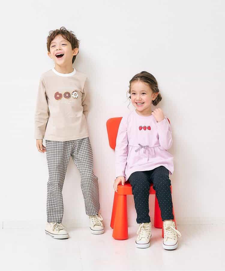 後褶邊緊身褲/7天風格褲 10分褲