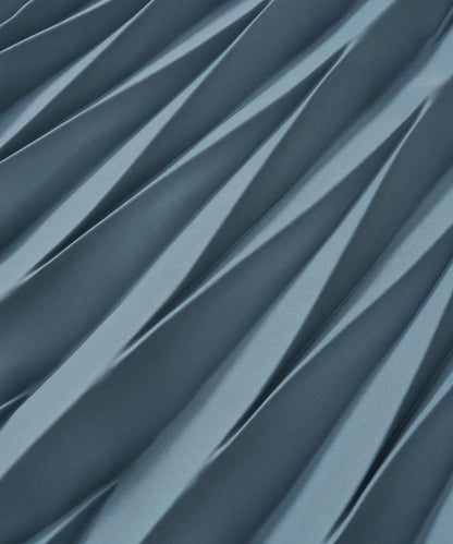 《腰部全鬆緊設計·優雅顯瘦◎》褶皺半身裙