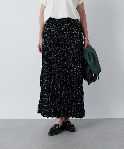 《腰部全鬆緊設計·優雅顯瘦◎》褶皺半身裙