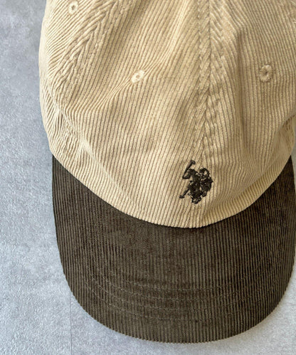【美國馬球協會】燈芯絨帽