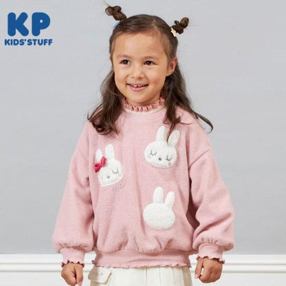 KP(ケーピー)羊羔絨mimi貼布繡圈圈紗衛衣（80～120）
