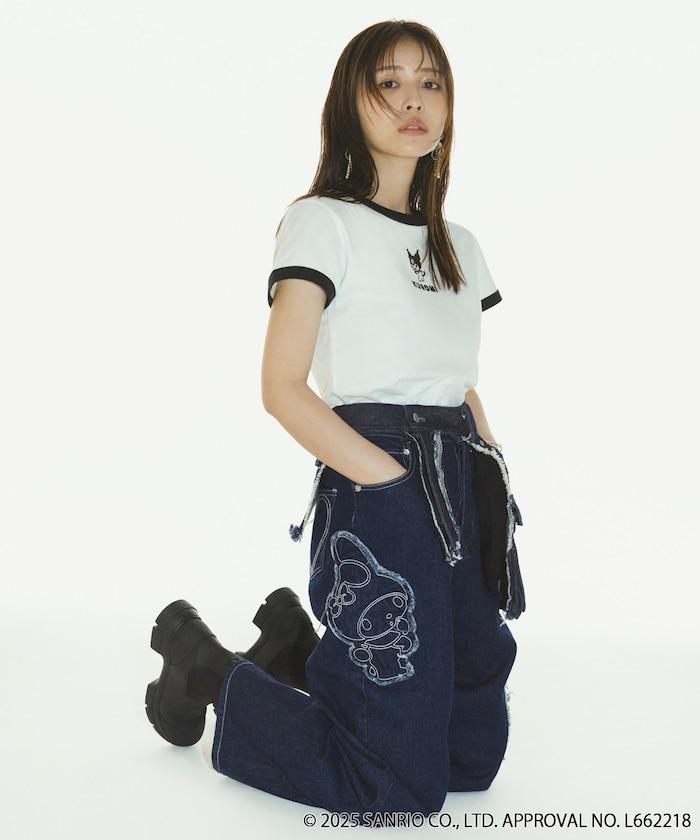 x <我的甜心> <烏魯米> 補丁牛仔褲