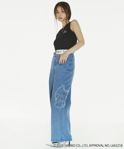 x <我的甜心> <烏魯米> 補丁牛仔褲