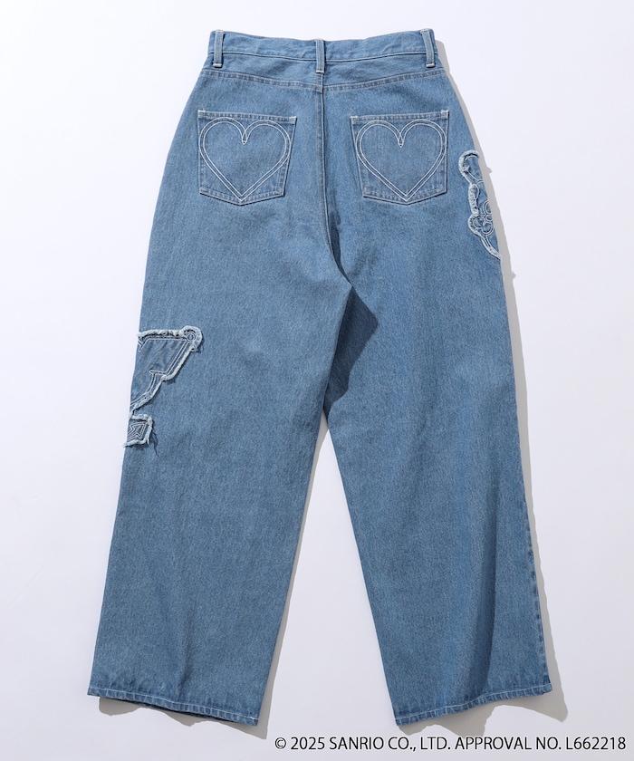 x <我的甜心> <烏魯米> 補丁牛仔褲