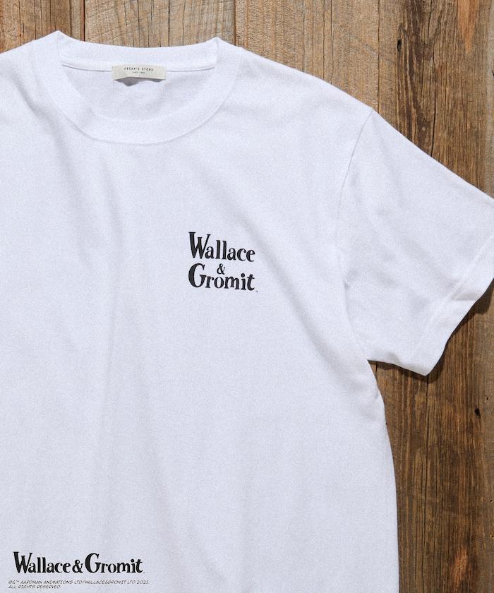 "Wallace & Gromit" 背面印花T恤
