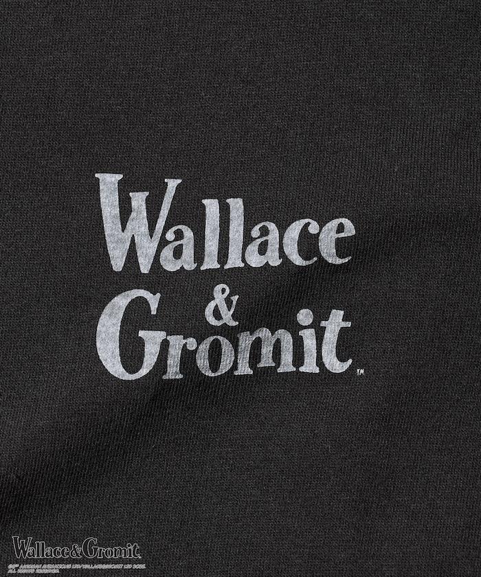 "Wallace & Gromit" 背面印花T恤