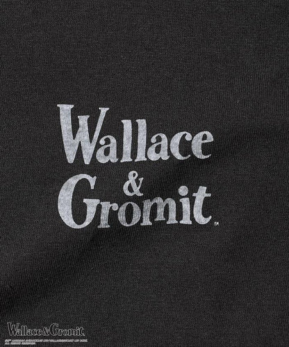 "Wallace & Gromit" 背面印花T恤