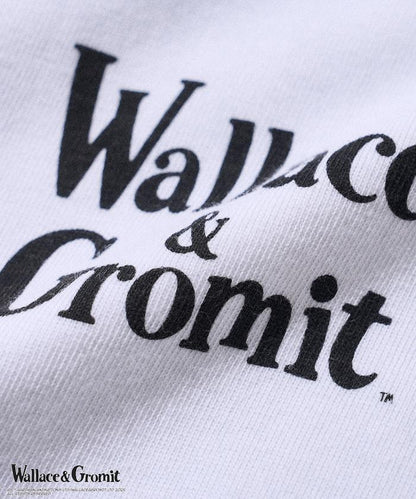 "Wallace & Gromit" 背面印花T恤