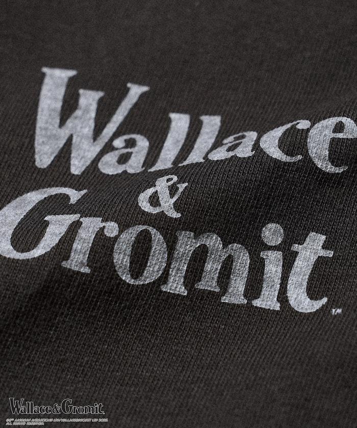 "Wallace & Gromit" 背面印花T恤