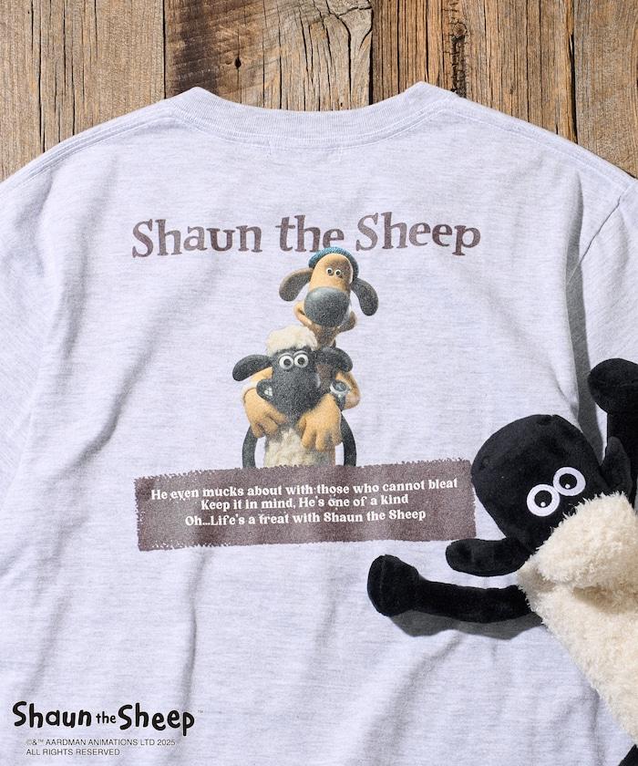 “Shaun the Sheep”背面印花T恤