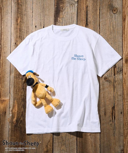 “Shaun the Sheep”背面印花T恤