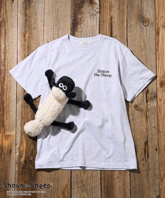 “Shaun the Sheep”背面印花T恤