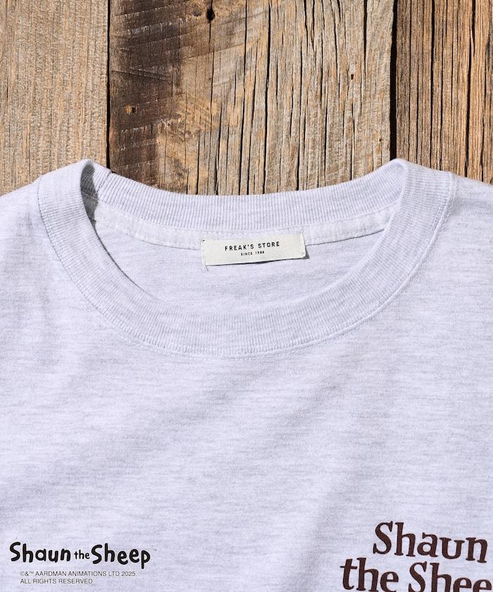 “Shaun the Sheep”背面印花T恤