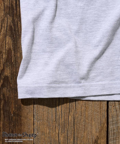 “Shaun the Sheep”背面印花T恤