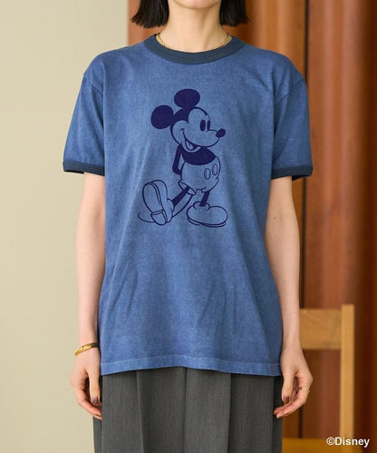 【米奇老鼠】領口T恤