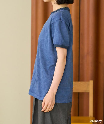 【米奇老鼠】領口T恤