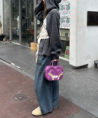 下垂荷葉邊LOGO修身背心