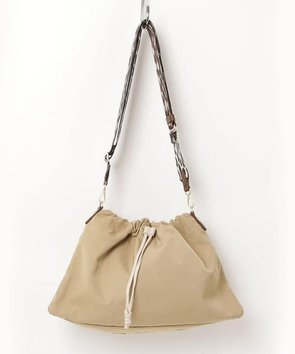 提花肩背丟綢巾袋