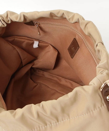 提花肩背丟綢巾袋