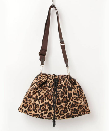 提花肩背丟綢巾袋