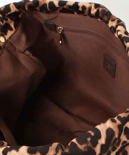 提花肩背丟綢巾袋