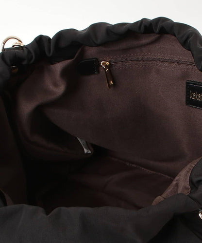 提花肩背丟綢巾袋