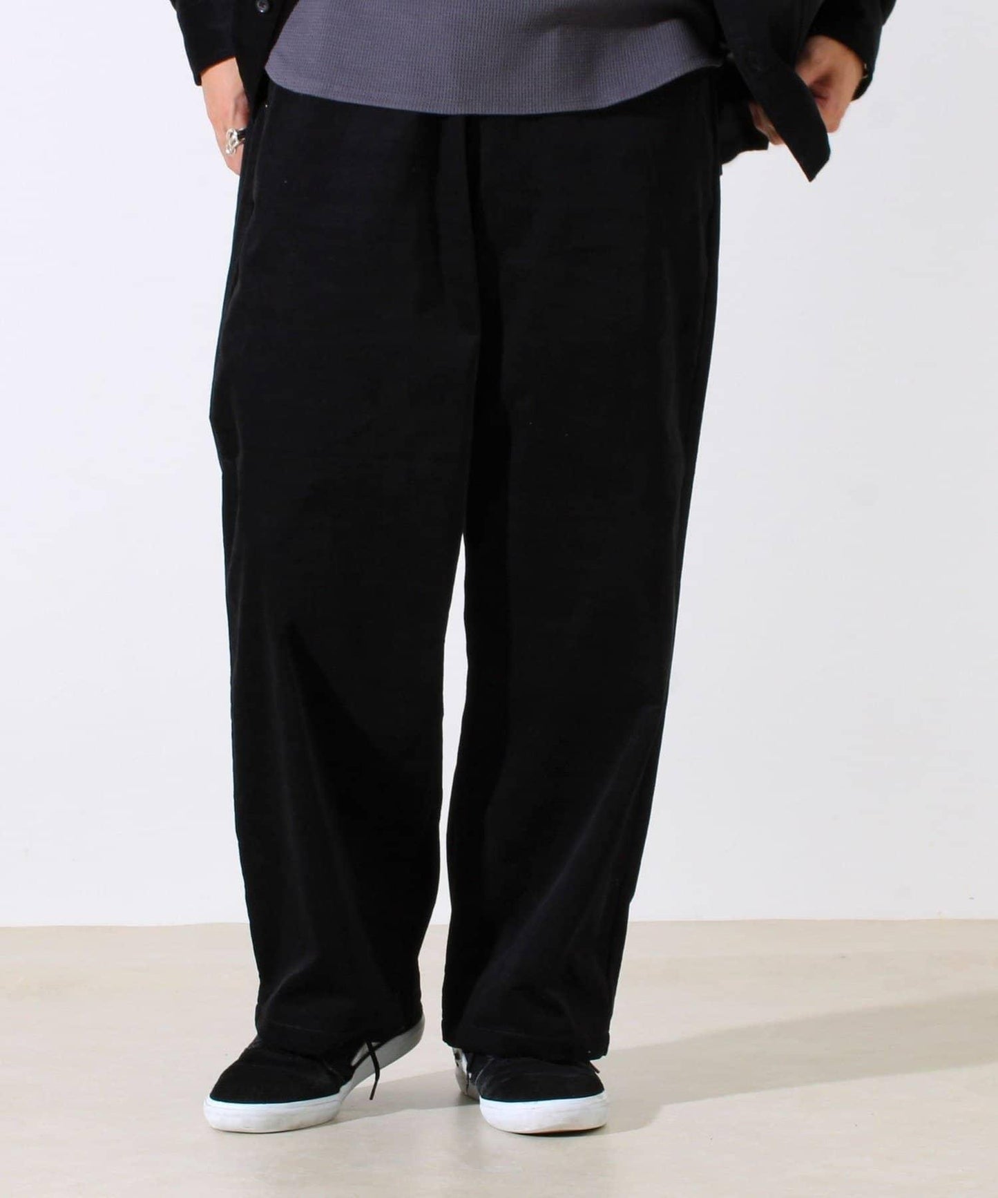 【套裝搭配】【GEVACO】燈芯絨 寬鬆休閒褲