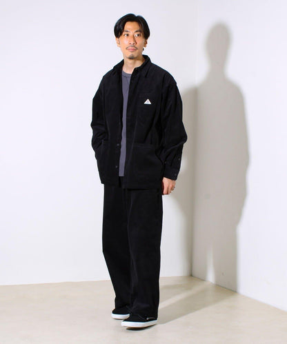 【套裝搭配】【GEVACO】燈芯絨 寬鬆休閒褲